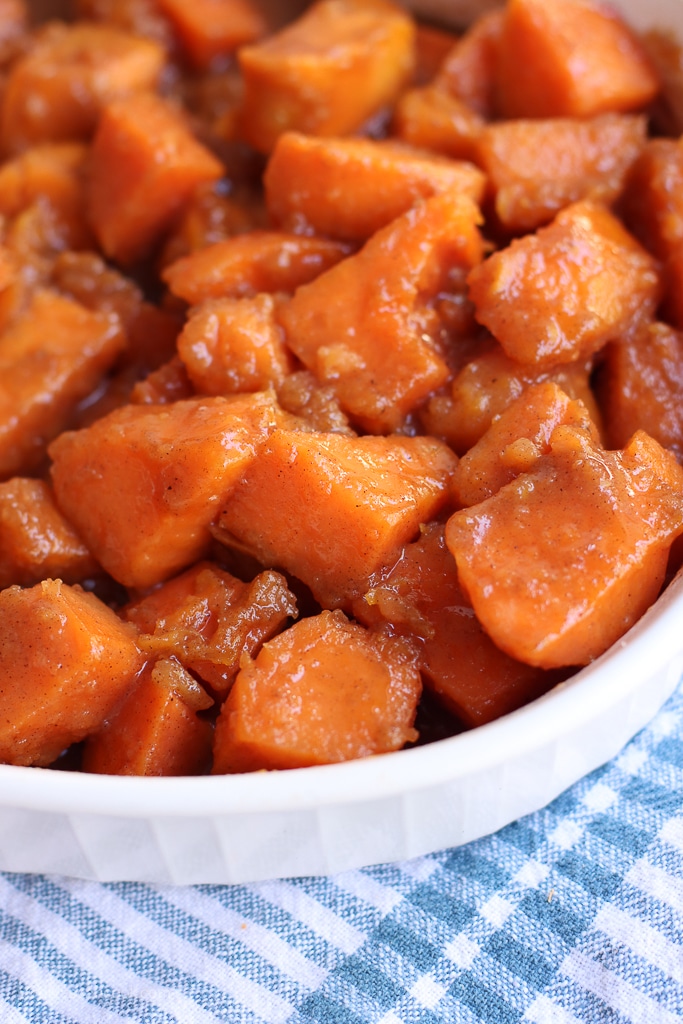 baked candied sweet potatoes