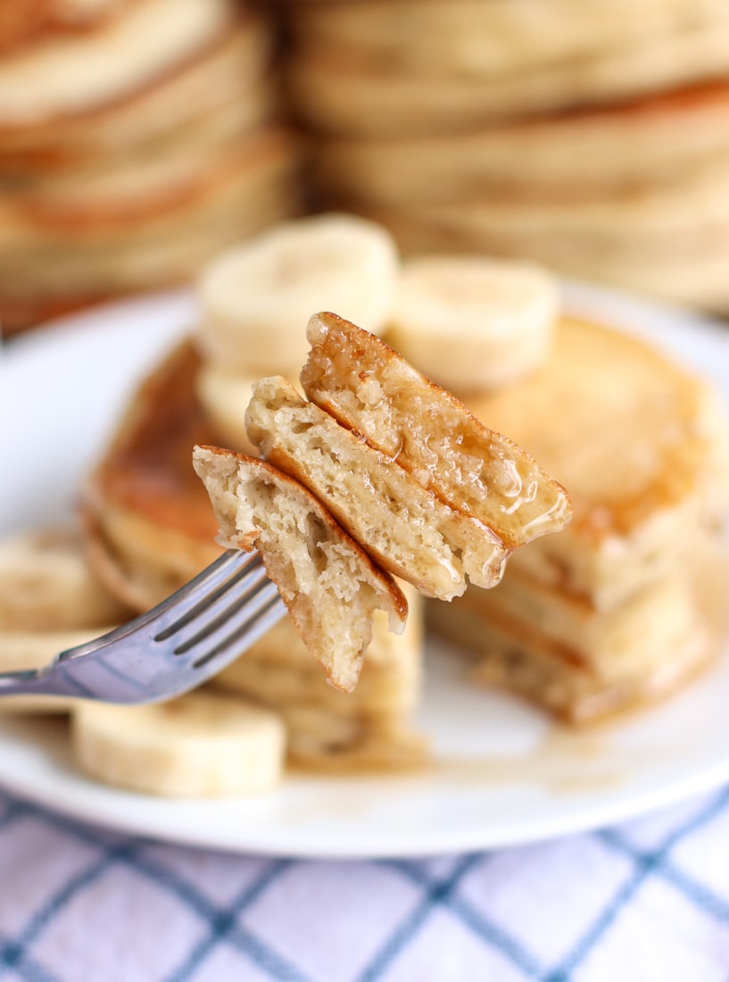 how to make banana pancakes recipe