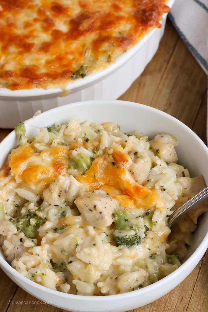 chicken broccoli rice casserole recipe