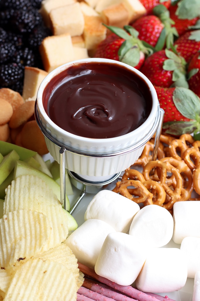 chocolate sauce