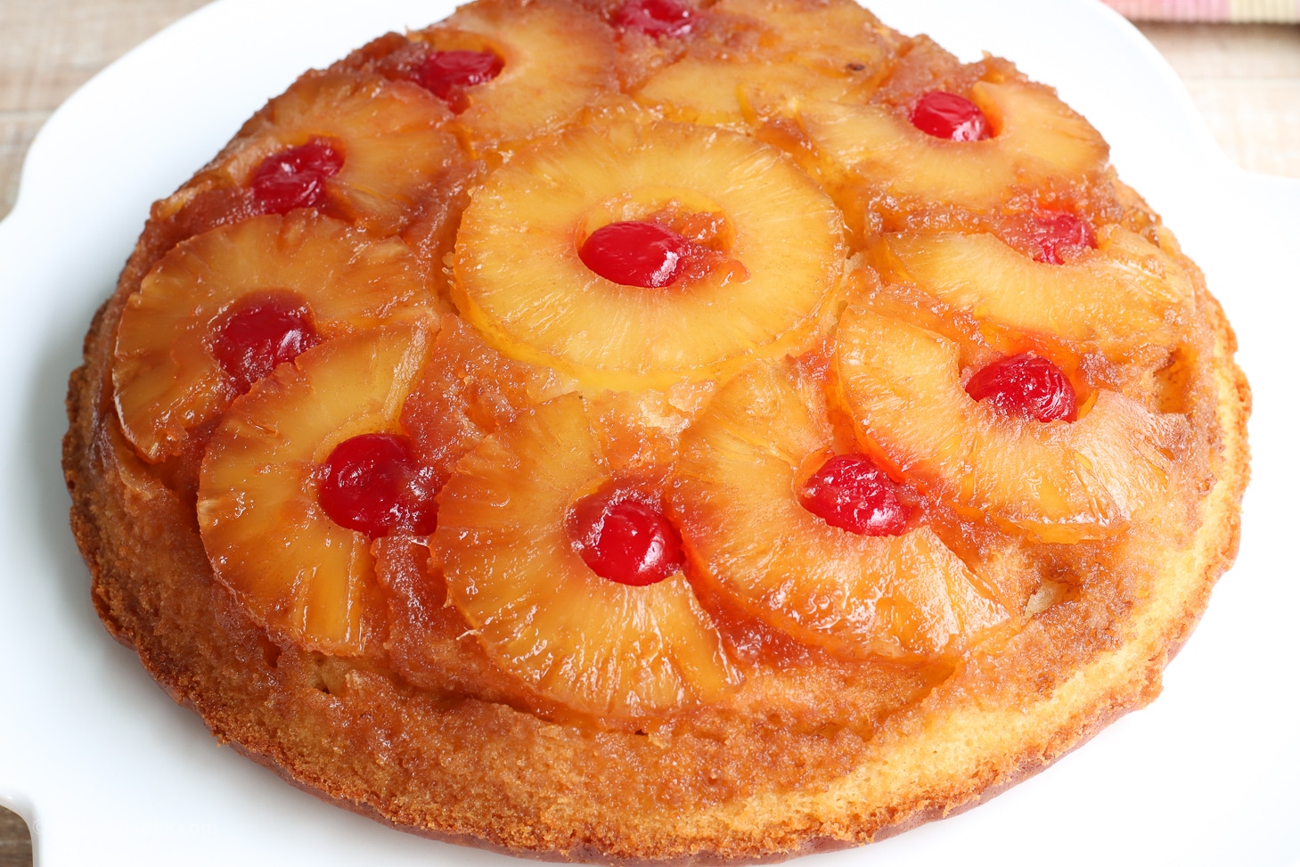 Classic Pineapple upside-down cake