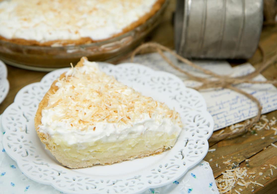 coconut cream pie