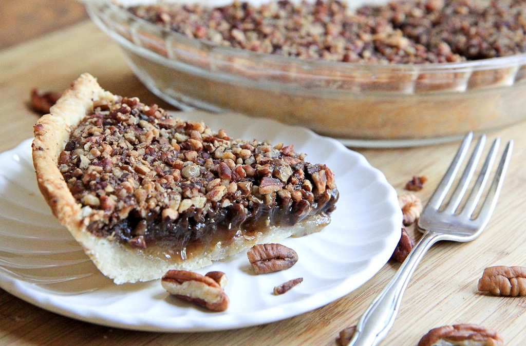southern chocolate pecan pie