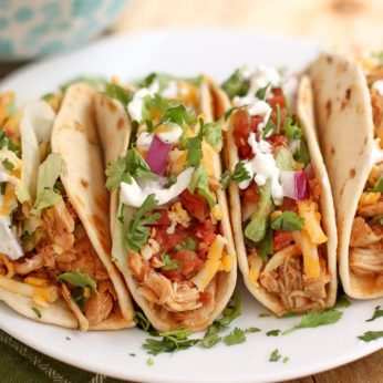crockpot chicken tacos