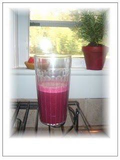 blueberry sunrise yogurt smoothie recipe