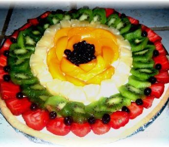 healthy fruit pizza recipe