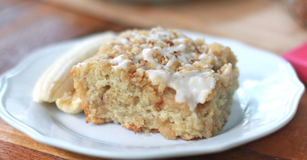 easy banana bread coffee cake