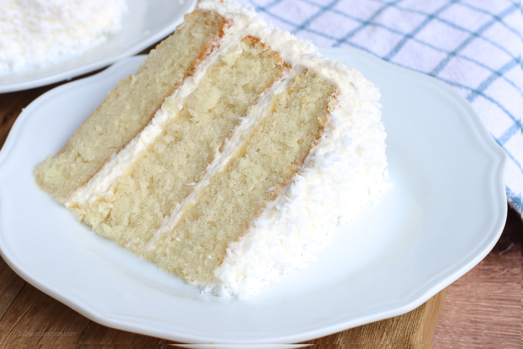 easy coconut cream cake
