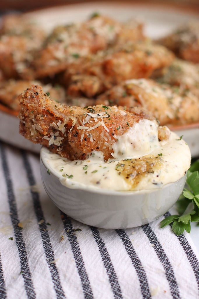 garlic parmesan wings