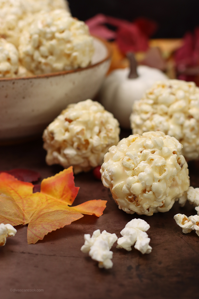 halloween popcorn balls