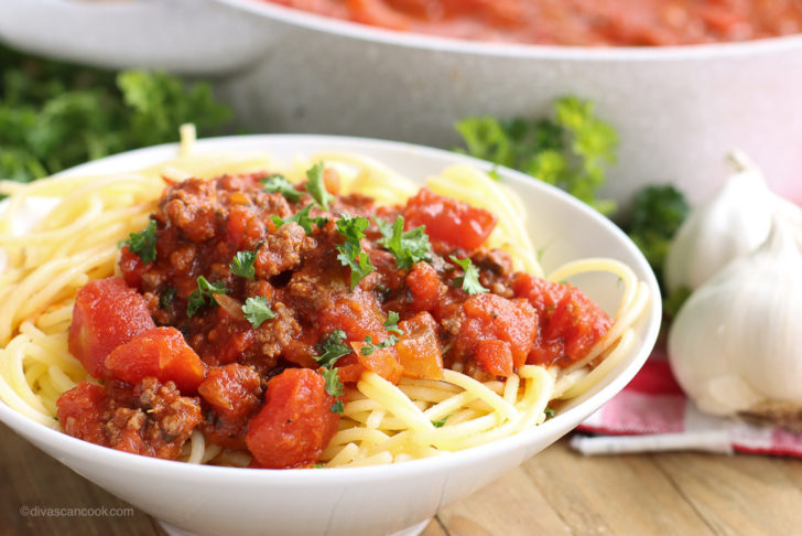 homemade spaghetti sauce