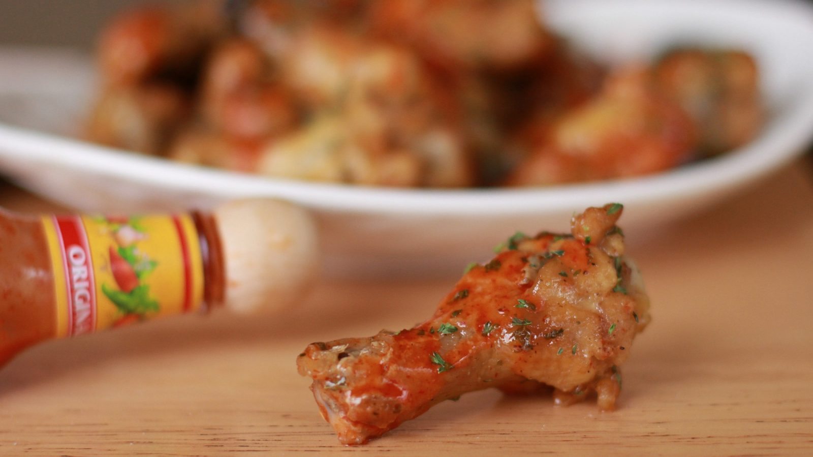 baked honey mustard buffalo chicken wings