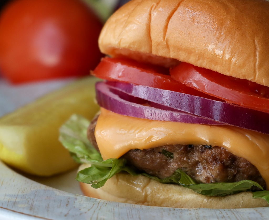 garlic herb turkey burgers recipe