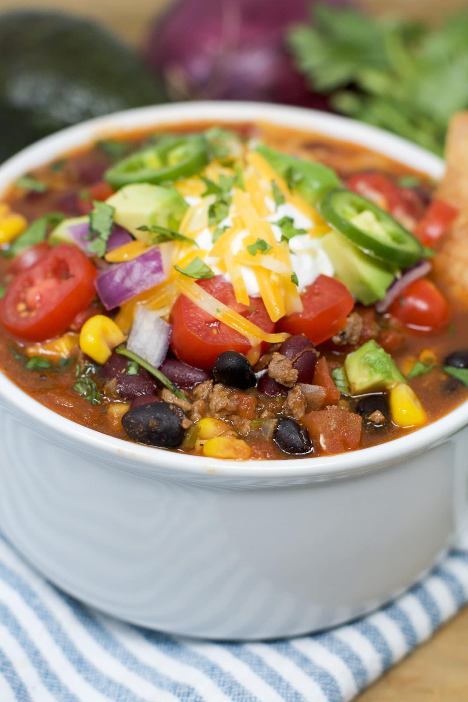 easy taco soup recipe