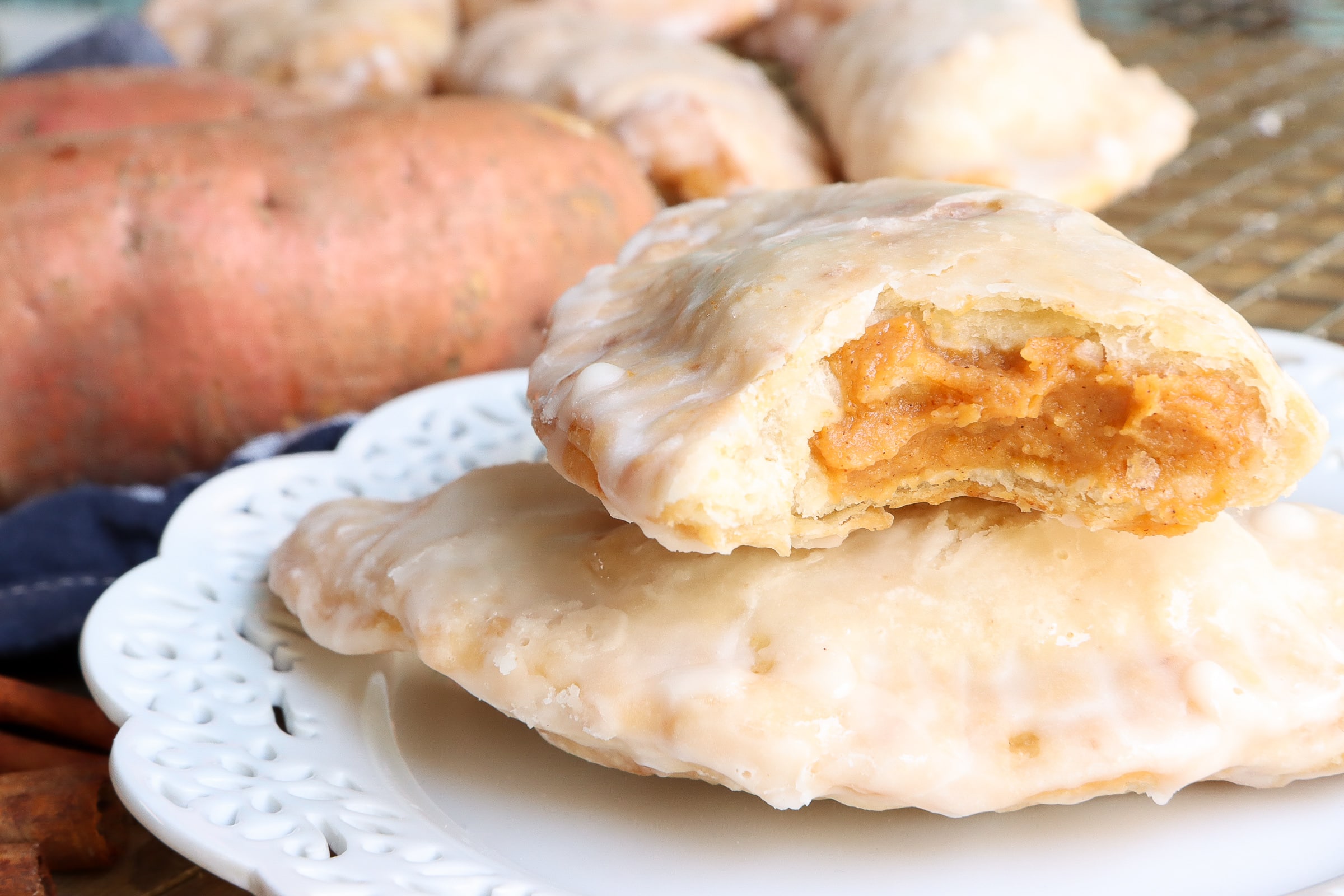 fried sweet potato hand pie