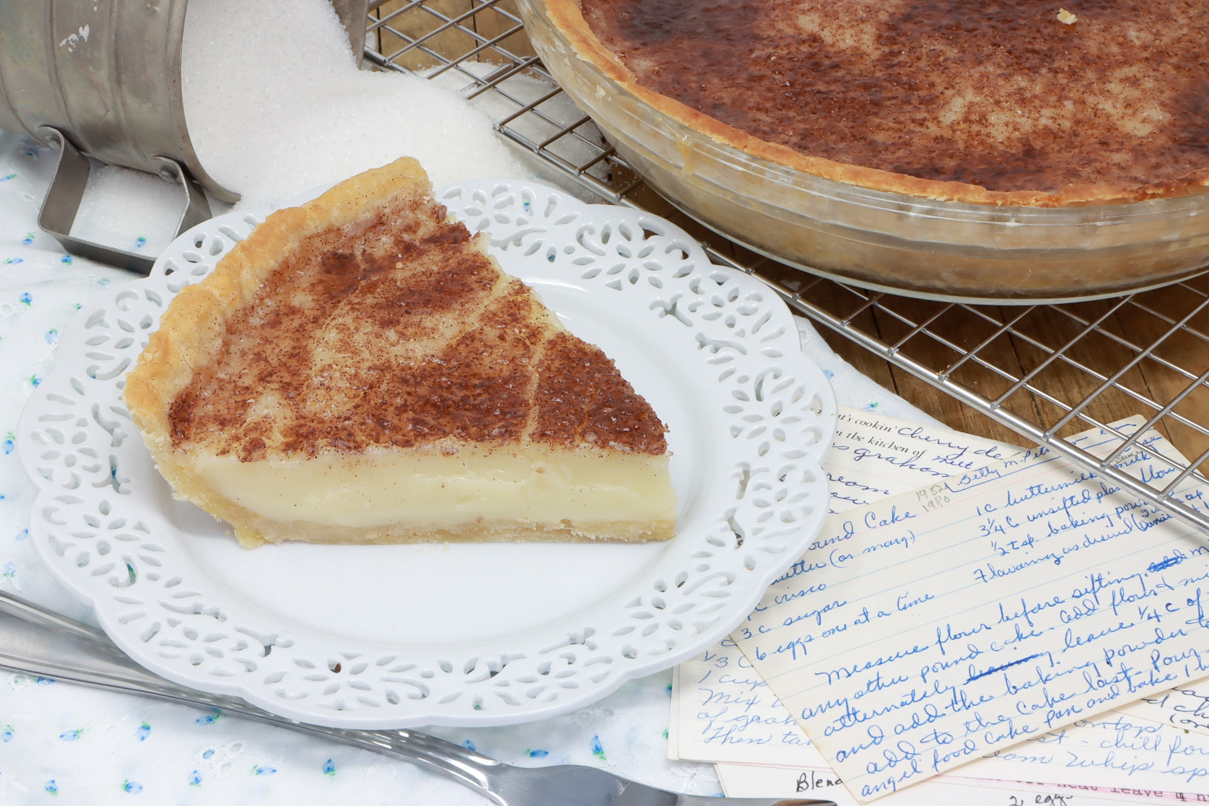 sugar cream pie