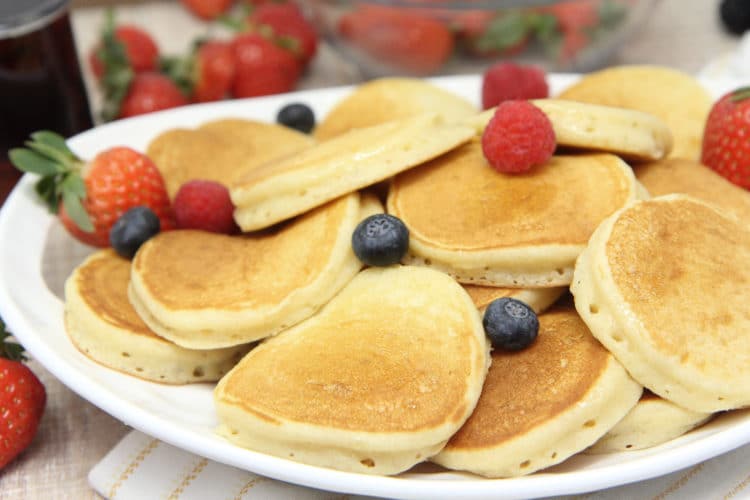 buttermilk silver dollar pancakes