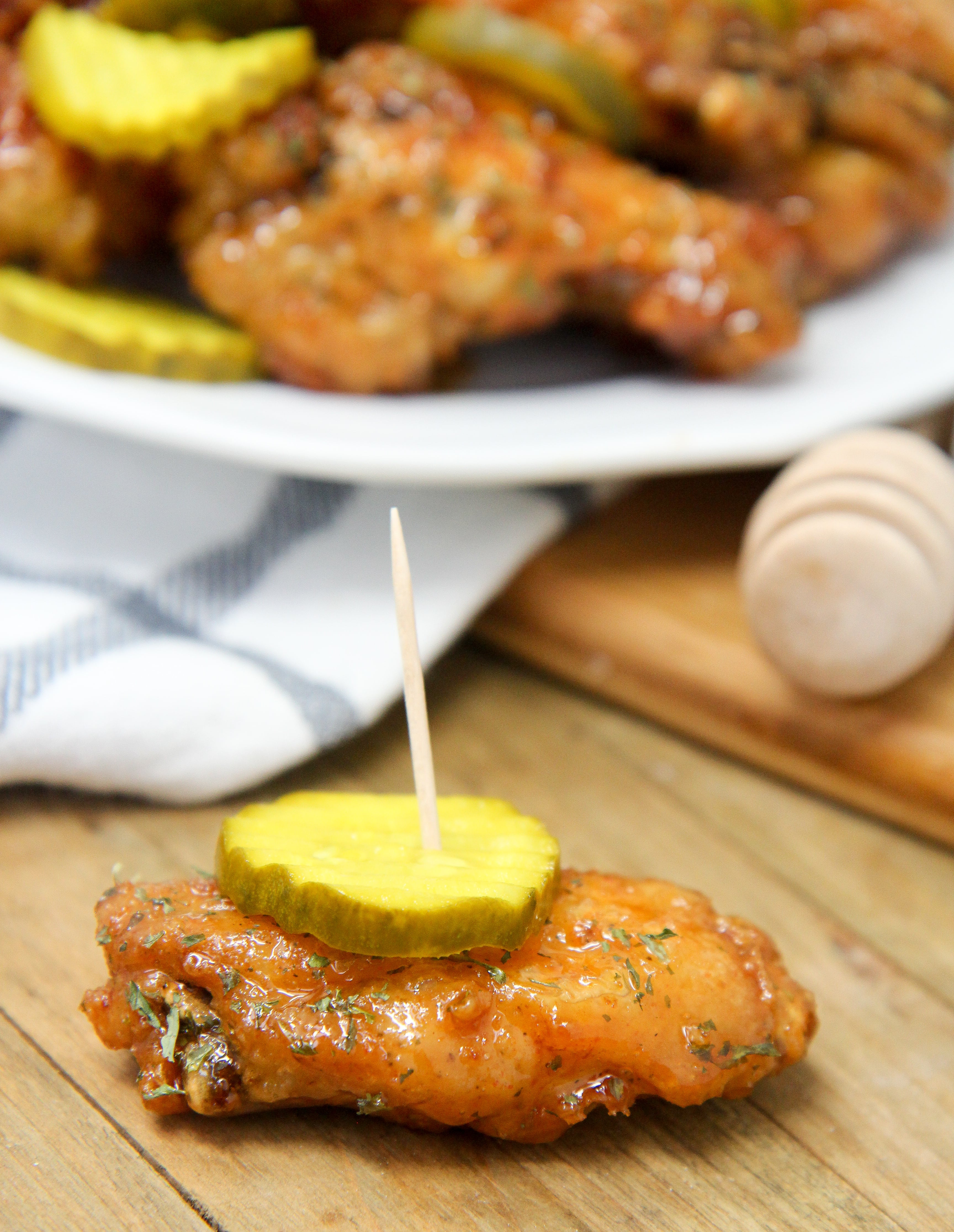 spicy honey chicken wings