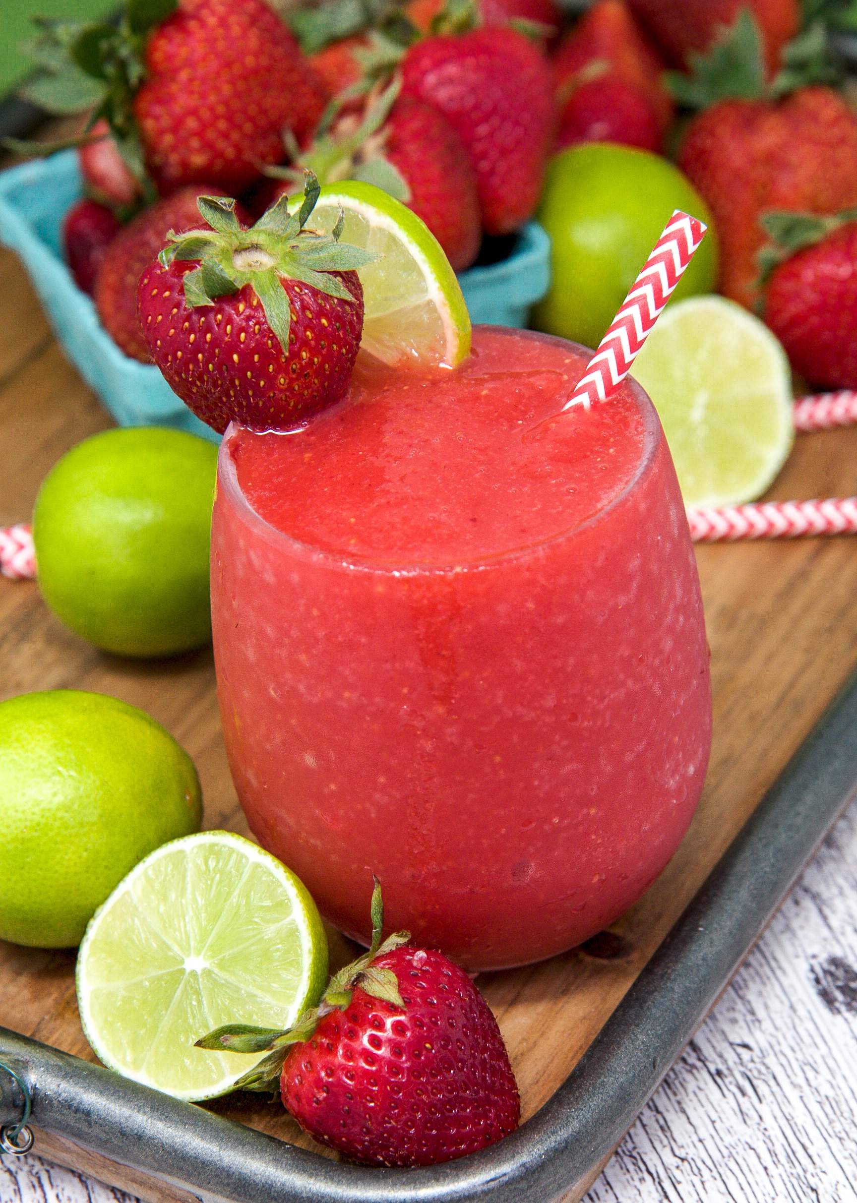 how to make strawberry daiquiri