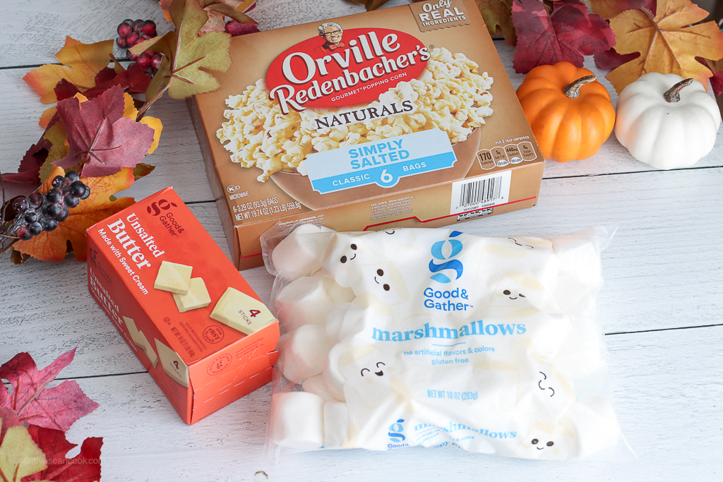 marshmallow popcorn ball ingredients