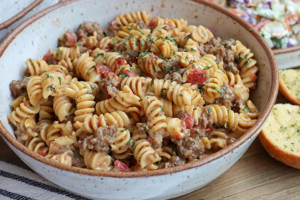 quick queso pasta recipe
