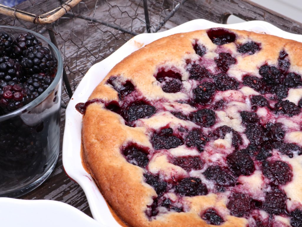 southern blackberry cobbler
