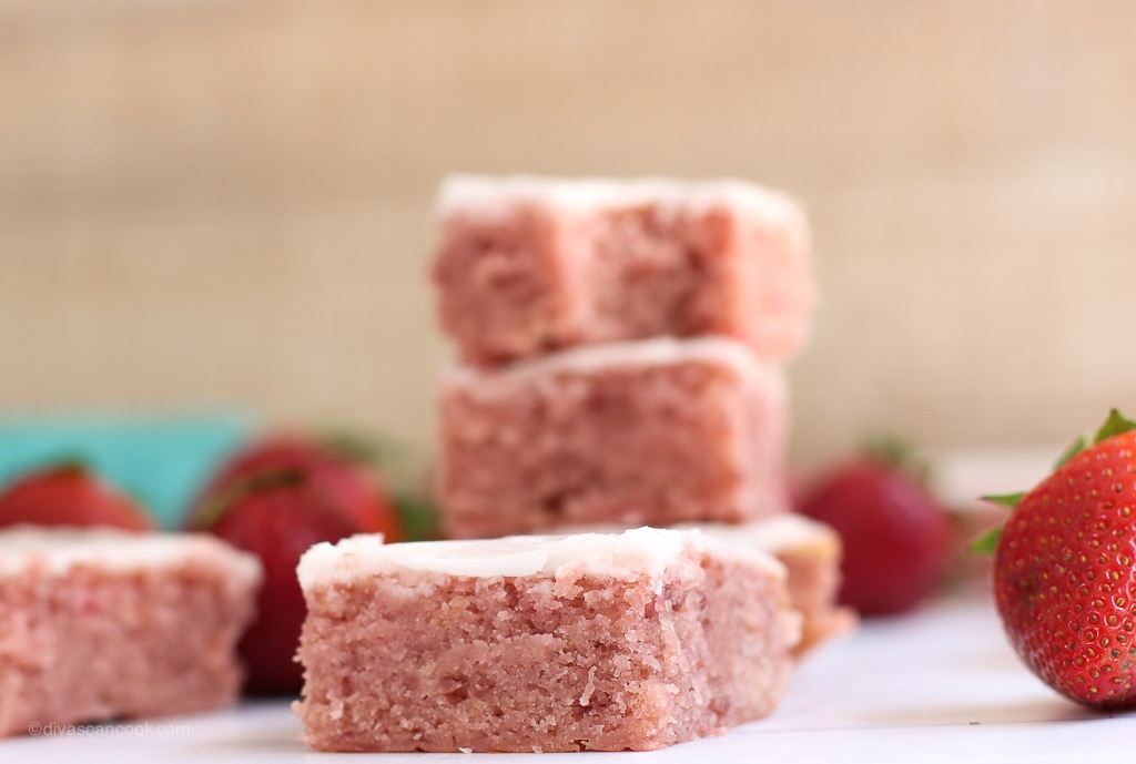 best strawberry brownies