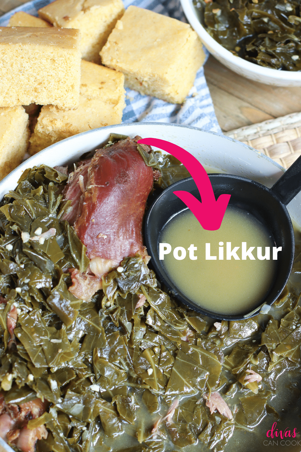 Collard Green Pot Likkur